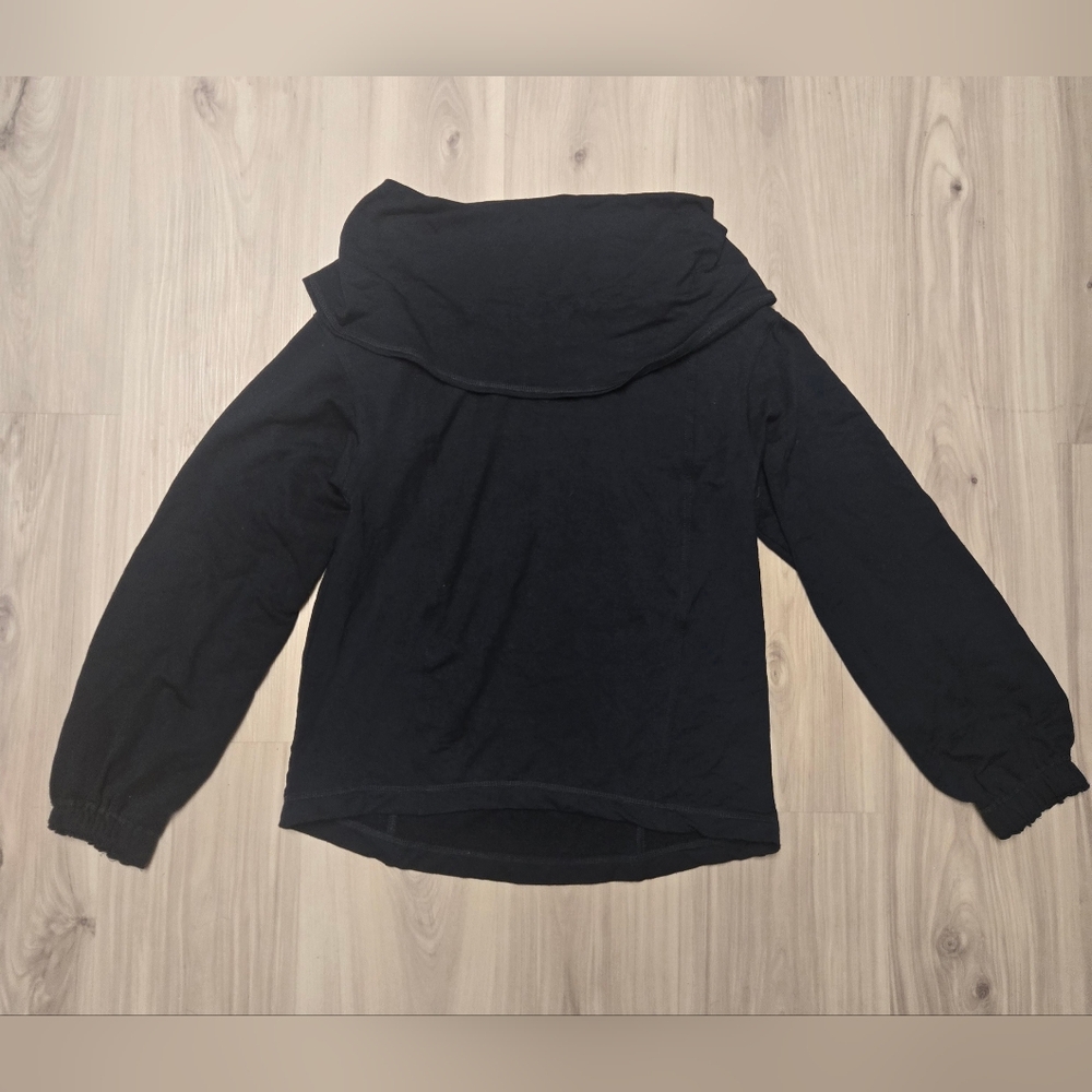 Anthropologie Daily Practice Cowl Neck Pullover Sweatshirt XS